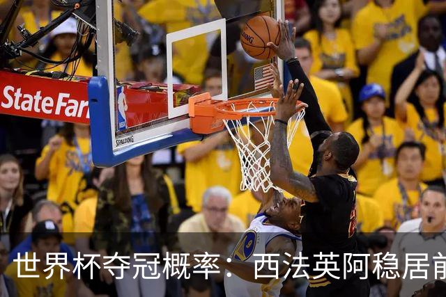 世界杯夺冠概率：西法英阿稳居前四 葡巴德第二集团