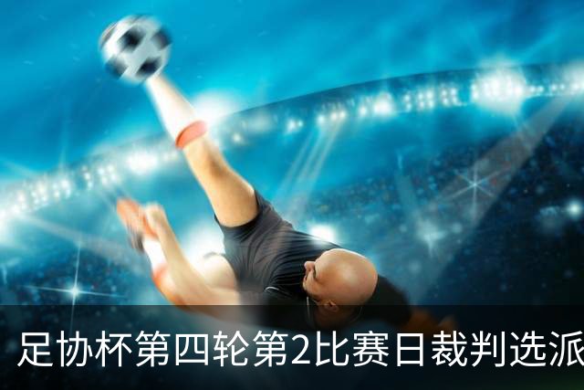 足协杯第四轮第2比赛日裁判选派：杜健鑫吹广西恒宸vs山东泰山